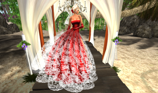 LOCATION TROPICAL WEDDING ISLAND Bride 001 AZUL Bridal Arwen Ruby 